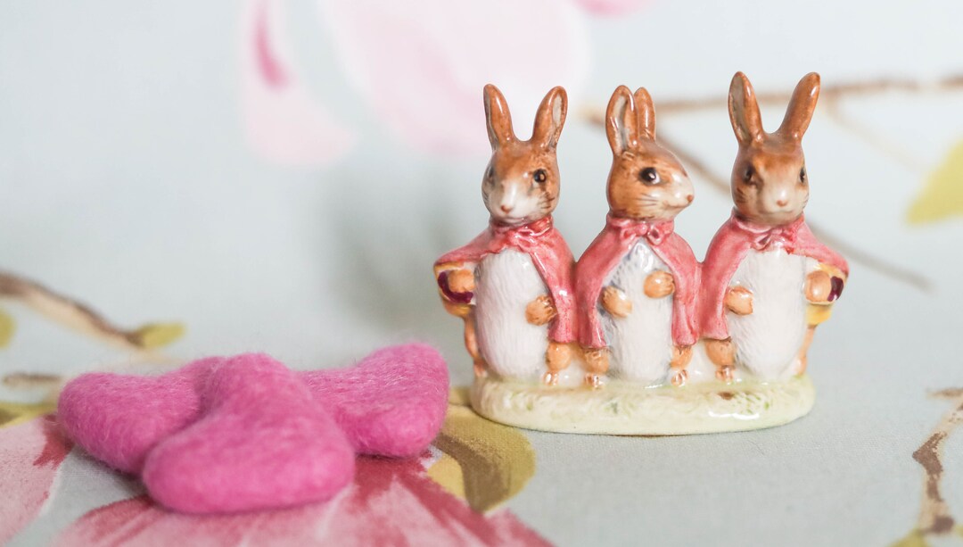 Beatrix Potter Needle Felting Kit | Flopsy, Mopsy And Cotton-tail | The