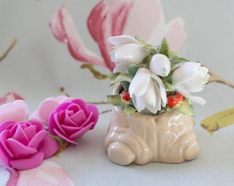 Rare Brambly Hedge winter hollow: fine English porcelain by Royal Doulton