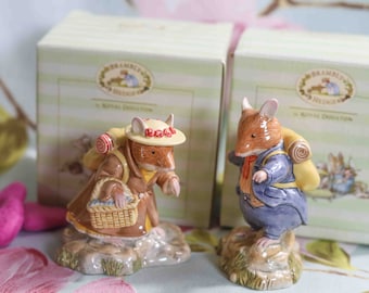Royal Doulton Brambly Hedge Flax and Lily Weaver hiking: fine condition