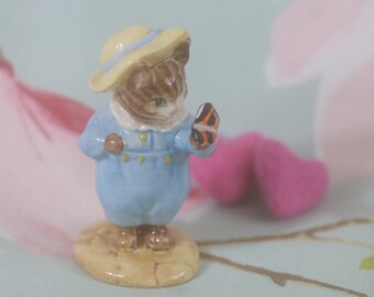 Royal Albert Tom Kitten and butterfly: rare