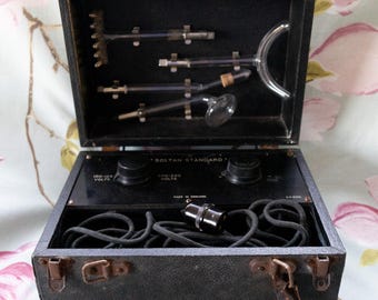 Soltan Violet Ray 1920s healing machine: a restoration project for a Science buff over Christmas or for drama props