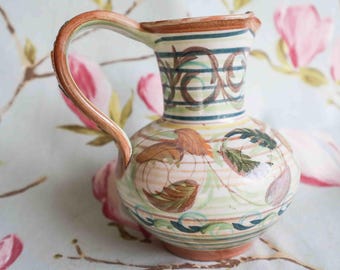 Hand painted and hand signed Glyn Colledge jug