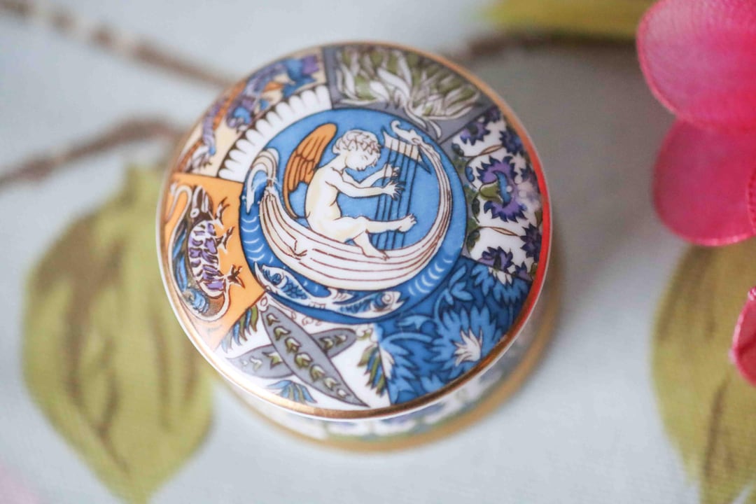 De Morgan Collection William De Morgan: Museums Collection Fine Trinket Pot - Etsy