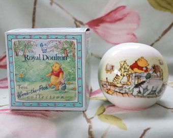 Royal Doulton porcelain Winnie the Pooh money box: fine condition