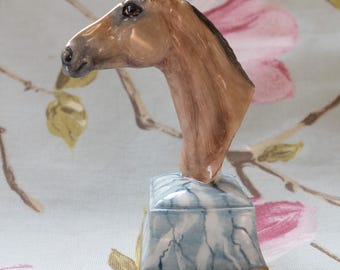 James Skerrett Royal Worcester's leading artist: rare hand-painted horse bust