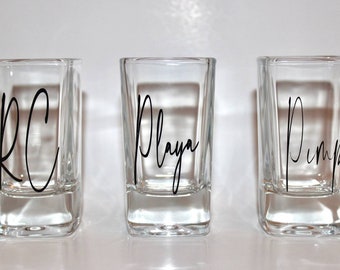 Customized Shot glasses | Birthday shot glasses | Party favors | New years Shot glasses | shot glass