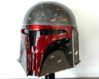 Casco de comando mandaloriano DIY - Casco de Deathwatch mandaloriano personalizado - Impresión 3D - Cosplay de Star Wars