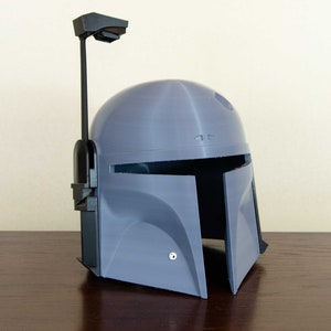 DIY Boba Fett Helmet - 3D Printed - Star Wars Cosplay Helmet - Jango Fett