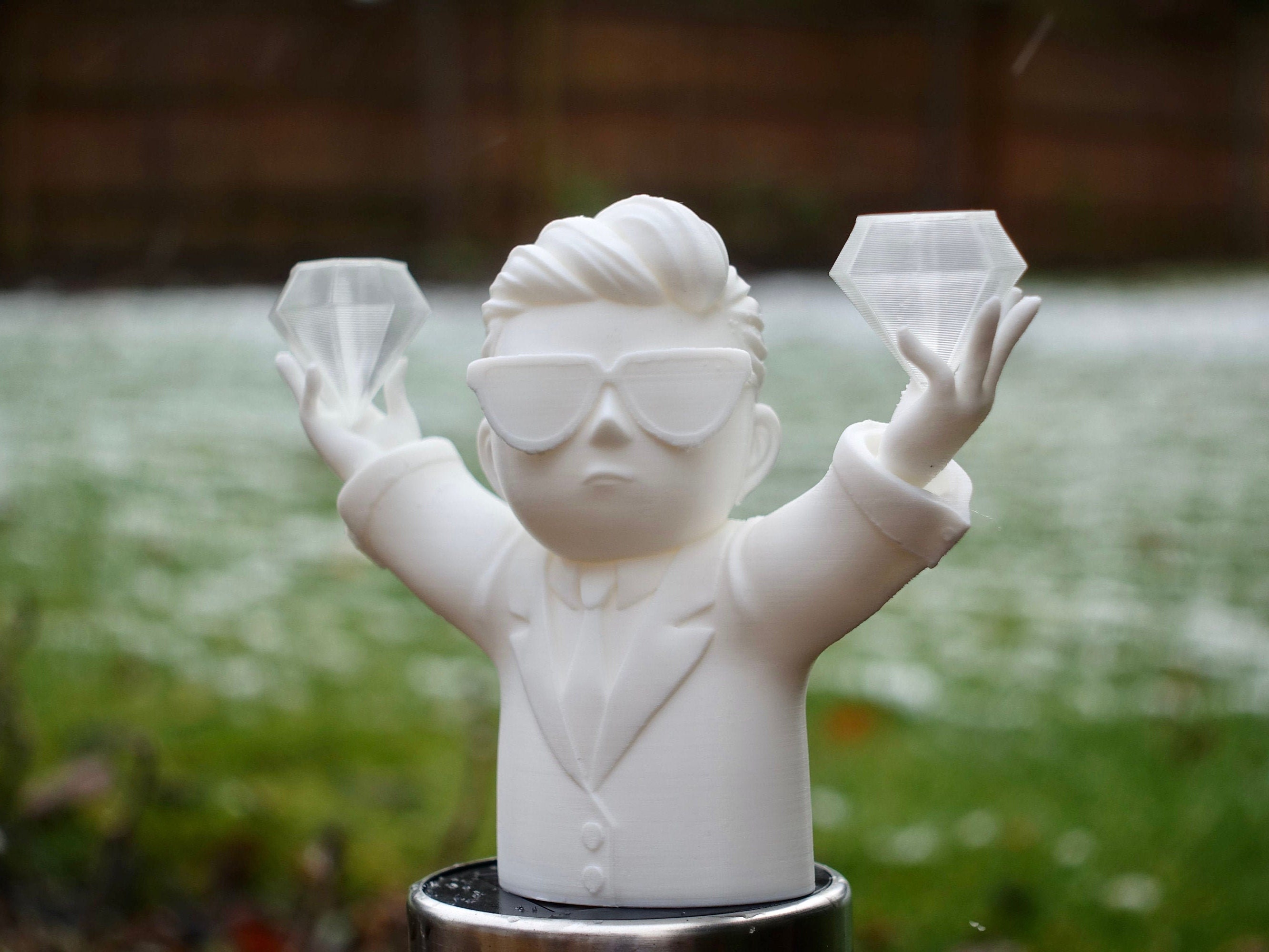 Wallstreetbets Diamond Hands Figurine - Etsy