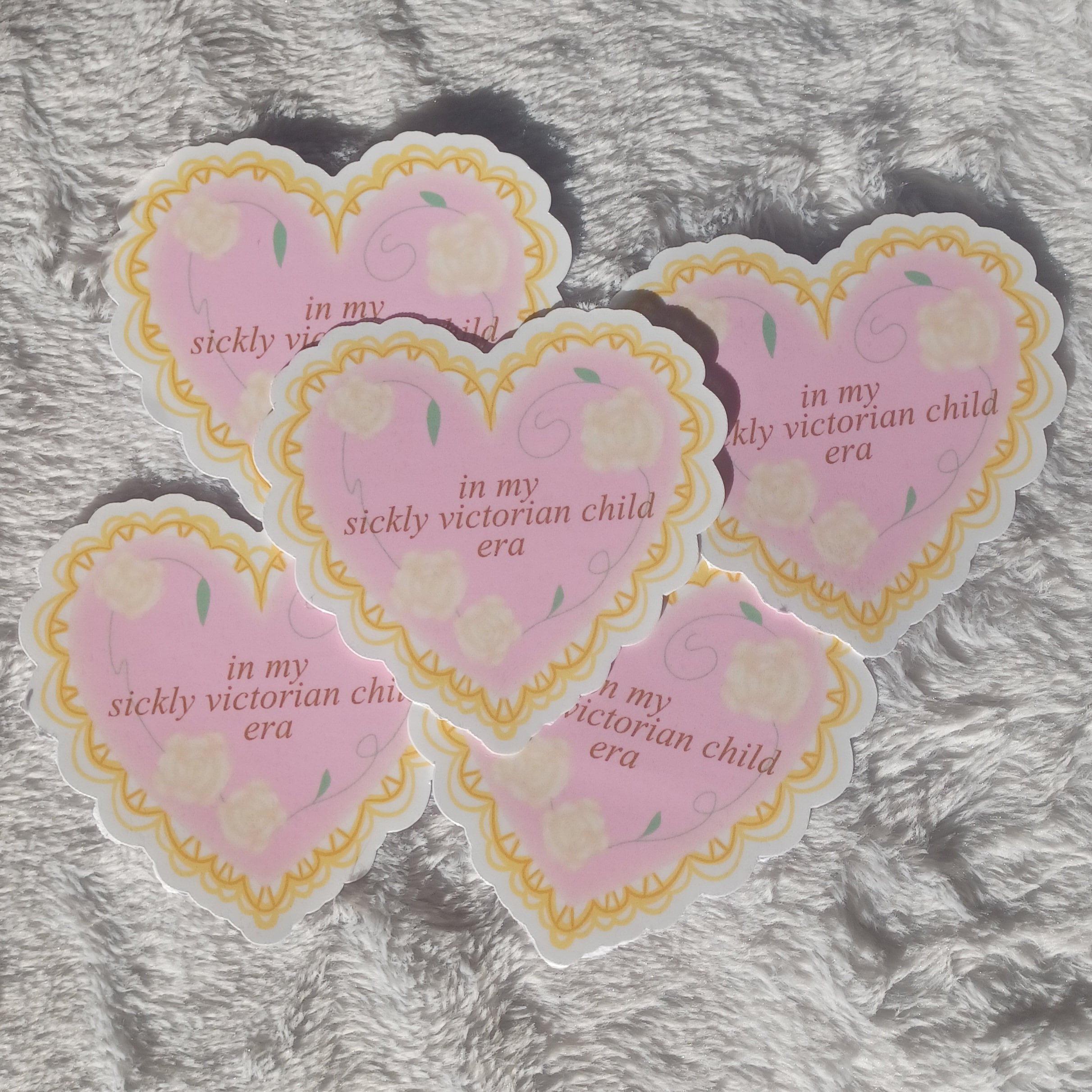 Fairycore Friends  Cottagecore Kitty Sparkly Sticker Sheet – hambsandwich
