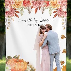 Fall Wedding decor | Wedding Backdrop for Photos | Floral Backdrop