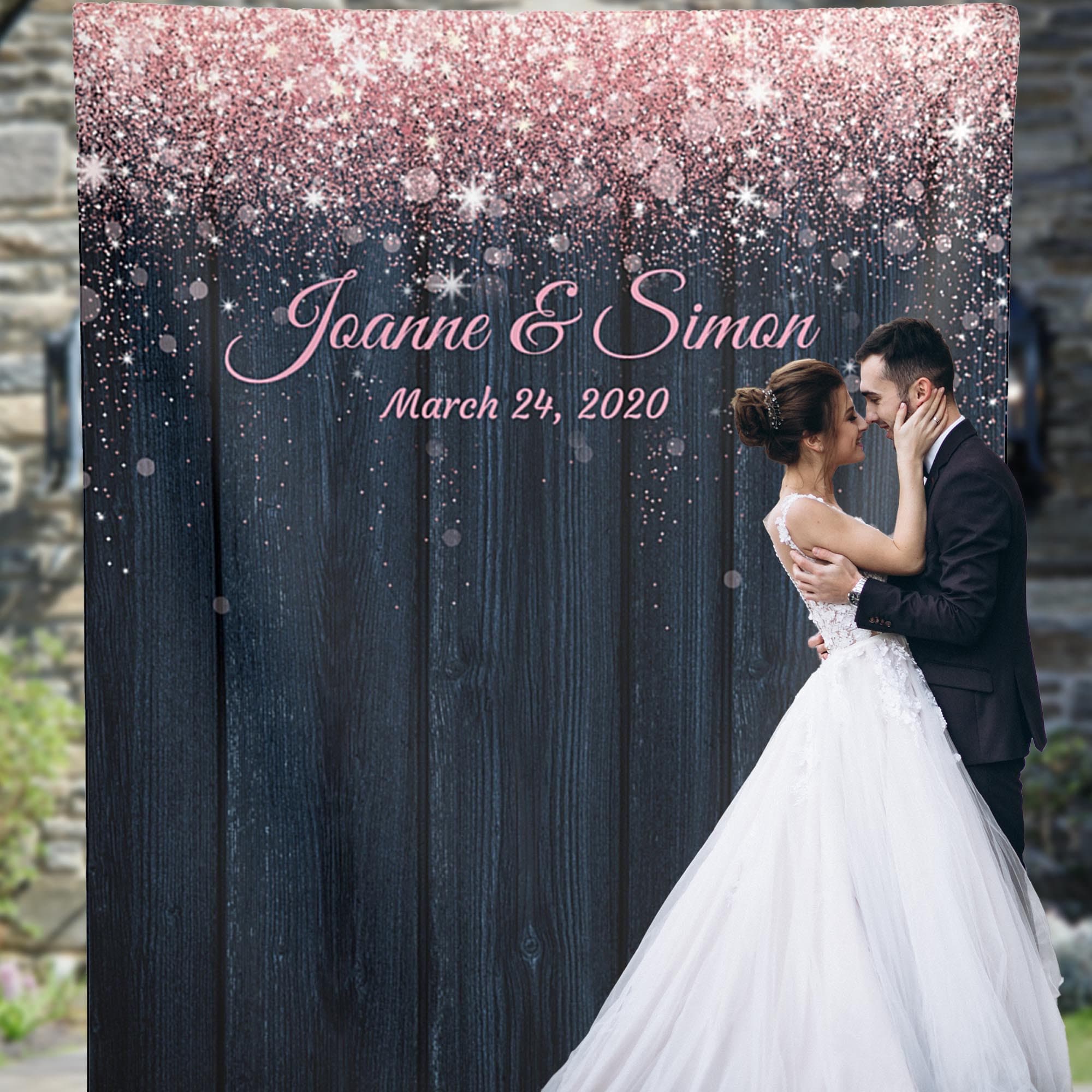 Navy and blush wedding sale