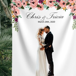 Wedding Backdrop for Photos / Floral Wedding Backdrop /Blush Backdrop /Wedding Decor