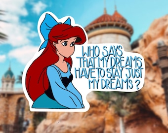 La Sirenita Pegatina