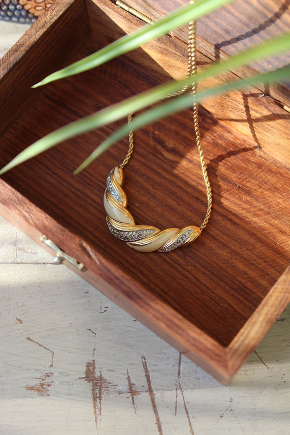 Vintage Gold Necklace | Bergdorf Goodman Signed Gi