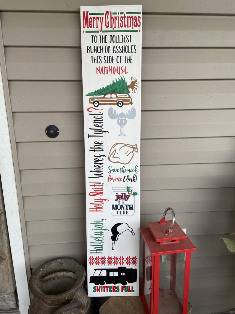National Lampoon Christmas Vacationsingle USE STENCIL Etsy