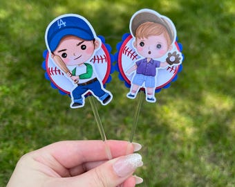 3D Sandlot Cupcake Toppers | Sandlot Birthday Party Decor | Baseball Movie Cupcake Picks | You’re Killing Me Smalls Theme