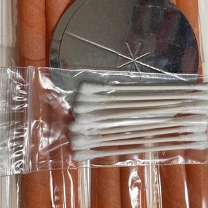 6 ear candles 10.25in 25.6 cm high quality + swabs +  disk protectors