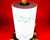 Standing paper towel holder, wooden paper towel holder stand, bamboo paper towel rol holder, home decor, kitchen decor, personalized gift