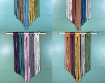 Macrame Statement Decoración de pared * Colores personalizables *