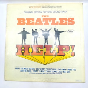 The Beatles Help Vinyl - Etsy