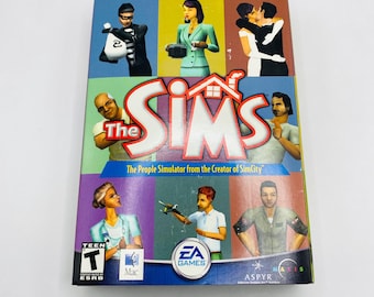 The Sims Original PC Game (2000 / 2002) – New Factory Sealed – Vintage Big Box – The People Simulator