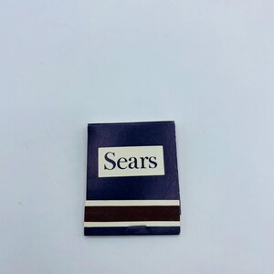 Sears Matchbook | Vintage Matchbooks | Retro Advertising | Department Store Collectible | Mid Century Ephemera | Matchbook Collection