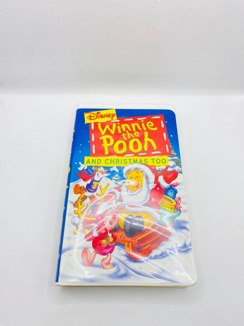 Vintage WORKING VHS | Walt Disney’s Winnie the Pooh and Christmas Too ...