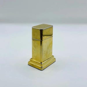 Zippo Lighter | Gold Plated | Desk Lighter | Vintage Lighter | Zippo Lighters | Vintage Zippo Lighter