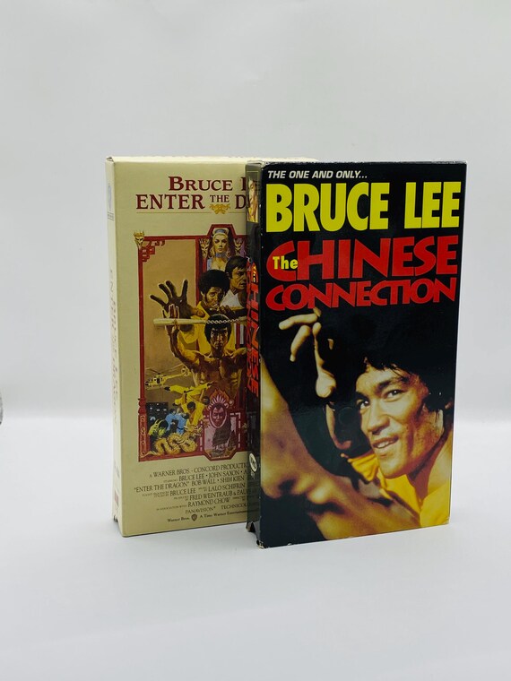 Bruce Lee | Set of VHS | Enter the Dragon | Chinese Connection - Etsy