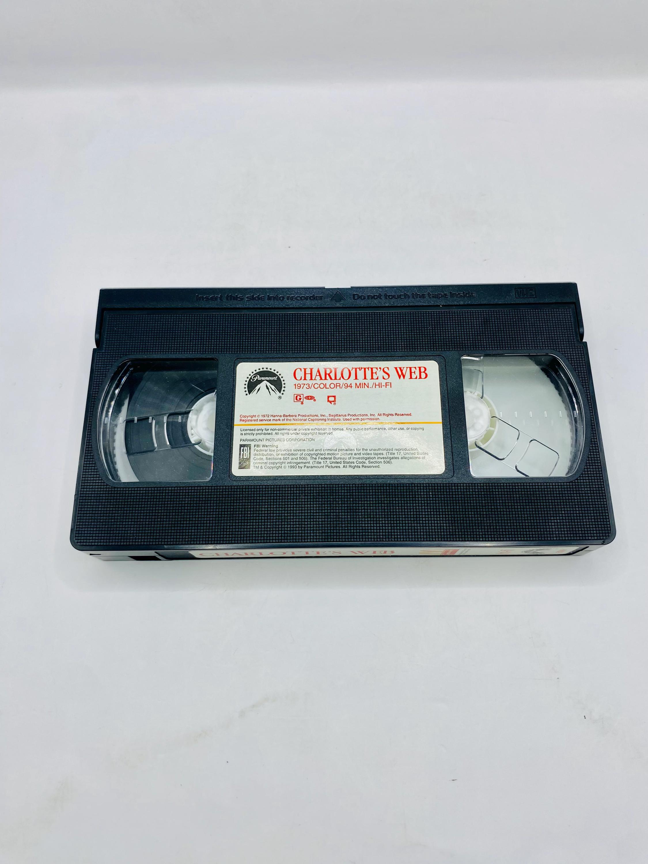 Vintage VHS – Charlotte’s Web | Classic Children’s Movie - Etsy