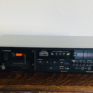 Sony TC-R303 Stereo Cassette Deck Receiver – Vintage – Fully Working