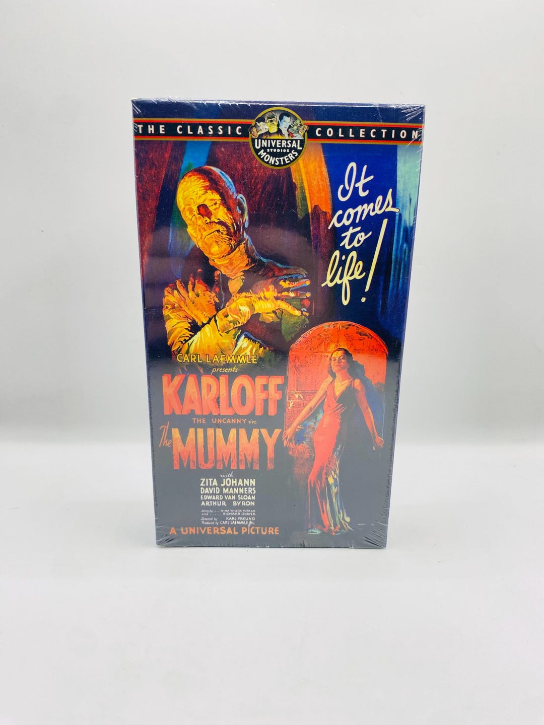The Mummy (VHS, 1999) | Boris Karloff | Classic Universal Horror - Etsy