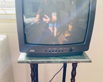 Vintage jvc 13" Color TV – Model 13710 | Retro CRT Television | Gaming / VCR Ready