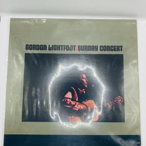 Gordon Lightfoot Sunday Concert | Vinyl Record