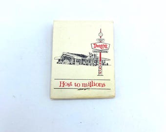 Vintage Denny's Matchbook: Retro Diner Collectible