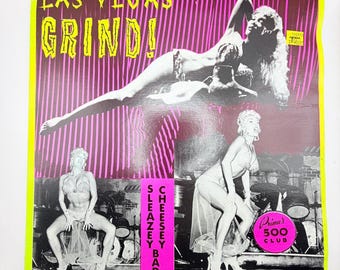Las Vegas Grind! – Sleazy Cheesy Bad Vinyl LP (US Pressing)