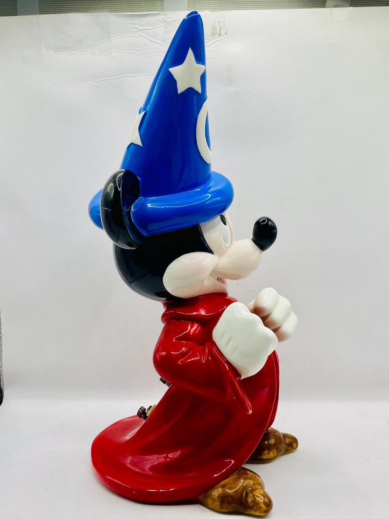 Excellent Mickey Mouse Vintage Fantasia Mickey Mouse Music Box | Made in Korea | Working ...