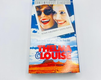 Thelma & Louise VHS Tape | Original Release | Excellent Condition | Classic 1991 Road Movie | Vintage Movie VHS