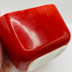 Pyrex | Vintage Pyrex | Refrigerator Dish | Red Pyrex