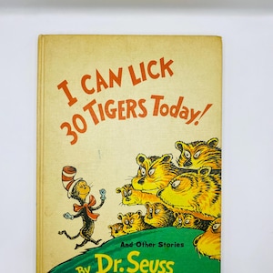 Ich kann Dreißig Tiger pro Tag lecken | Dr. Seuss | Erste Ausgabe