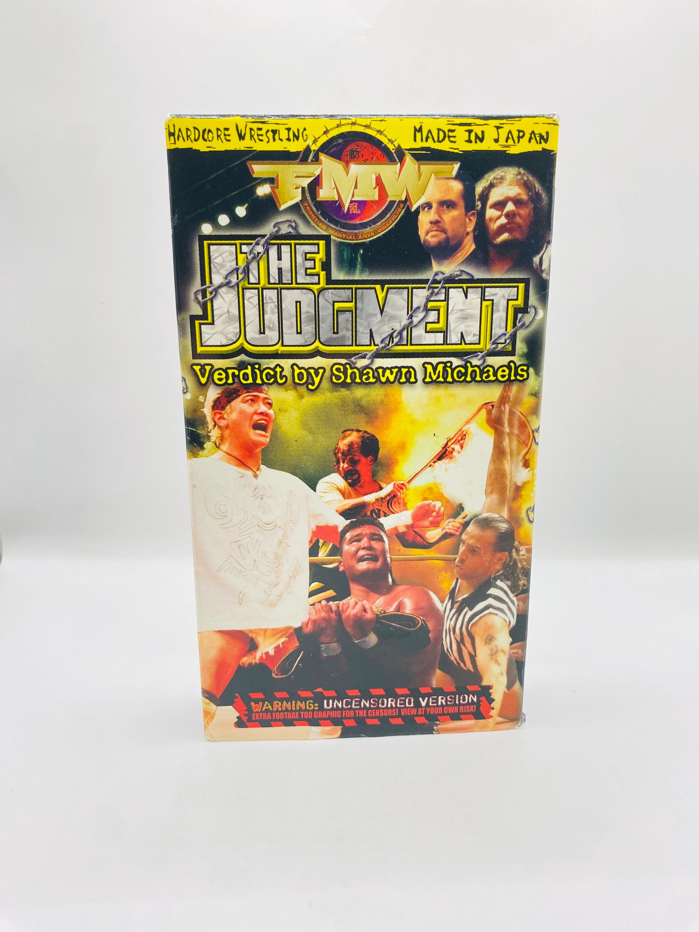 FMWオフィシャル・ビデオ(32)～FMW HARD CORE BIBLE～究… FMW: the Judgment VHS (2001) | Hardcore Japanese Wrestling