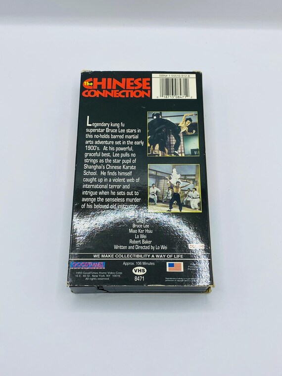 Bruce Lee | Set of VHS | Enter the Dragon | Chinese Connection - Etsy