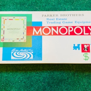 Vintage Monopoly | 1961 Monopoly Game | Parker Brothers | Mid Century Game | Retro Board Game | Classic Monopoly | Family Game Night