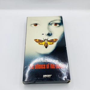 Vintage The Silence of the Lambs (VHS Movie Tape, Horror Thriller, Tested & Working)