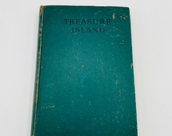 Treasure Island by Robert Louis Stevenson – Vintage Hardcover Classic