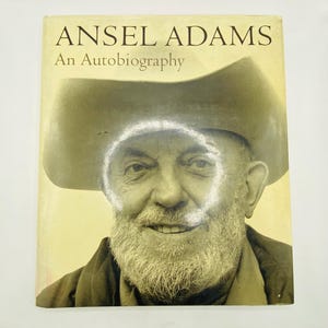 Ansel Adams: An Autobiography – 1985 Hardcover Biography | Nature Photography Legend | Illustrated Memoir | Excellent Condition