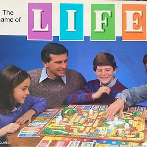 Vintage Board Game | Life | The Game of Life | Vintage Life Board Game