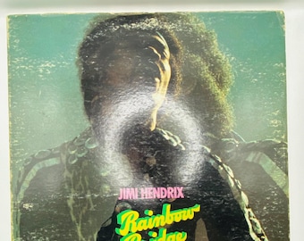 Vintage Jimi Hendrix Rainbow Bridge Soundtrack 12