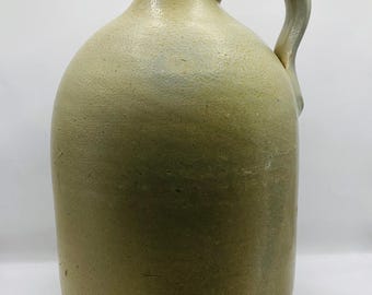 Jarra de cerámica antigua, rara (décadas de 1880-1900)